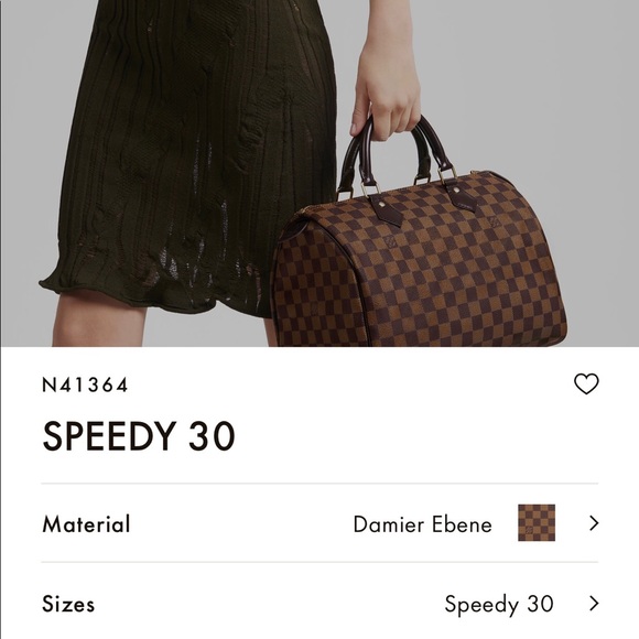 Louis Vuitton Speedy 30 Damier - Picture 5 of 10